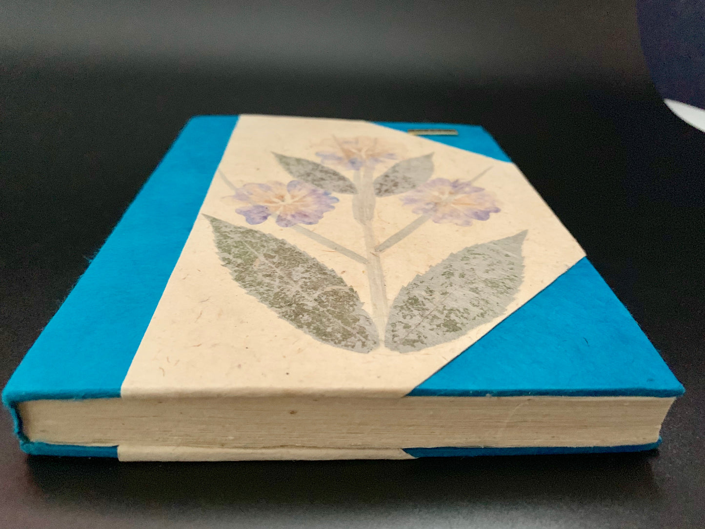 Personalised Natural Flower Journal / Notebook