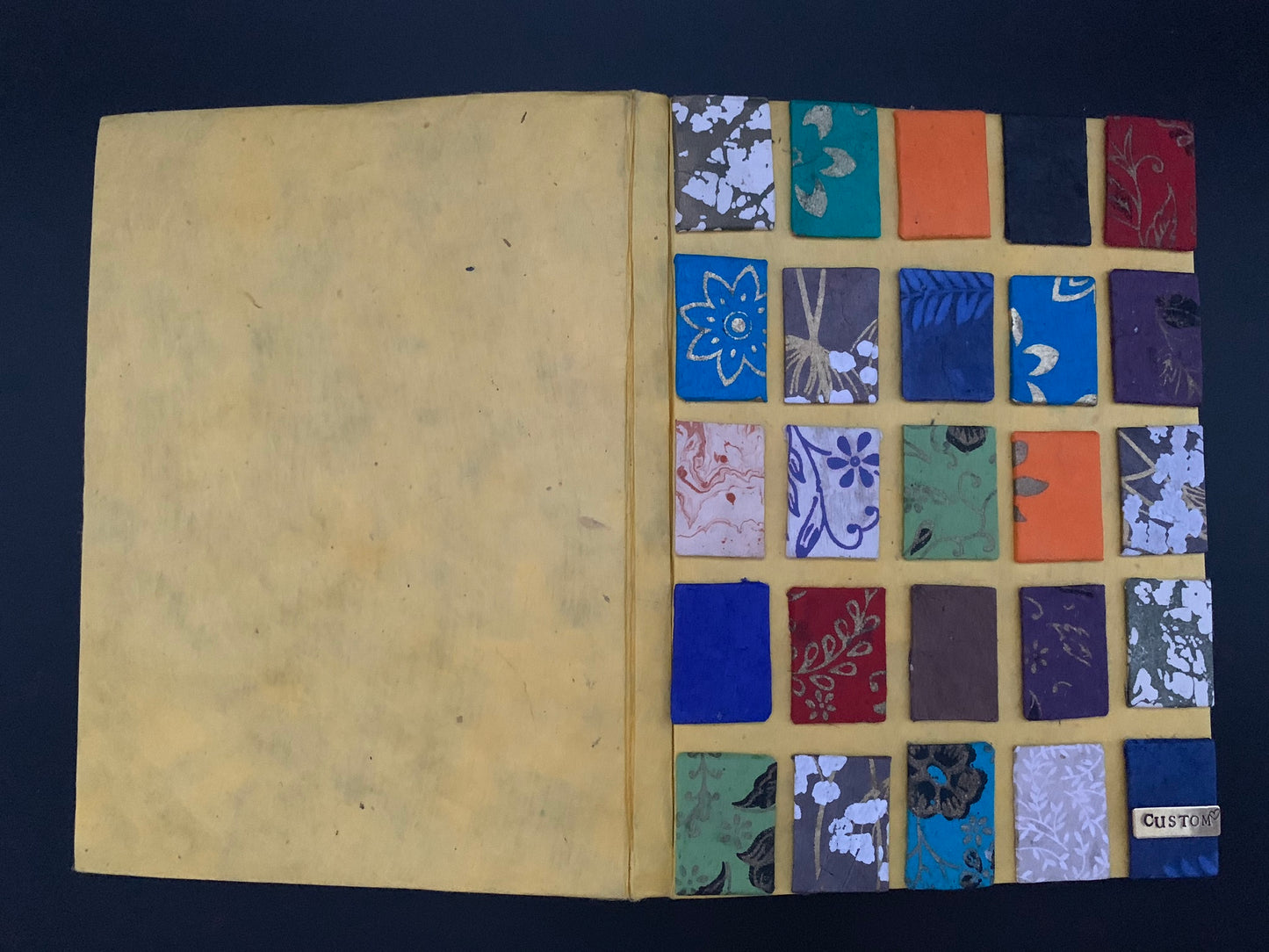 Personalised Collage Prints Panels Designed Journal/ Notebook