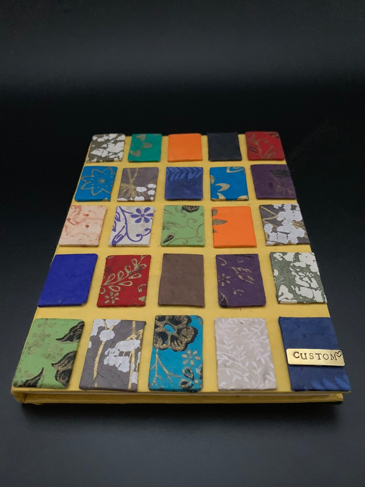 Personalised Collage Prints Panels Designed Journal/ Notebook