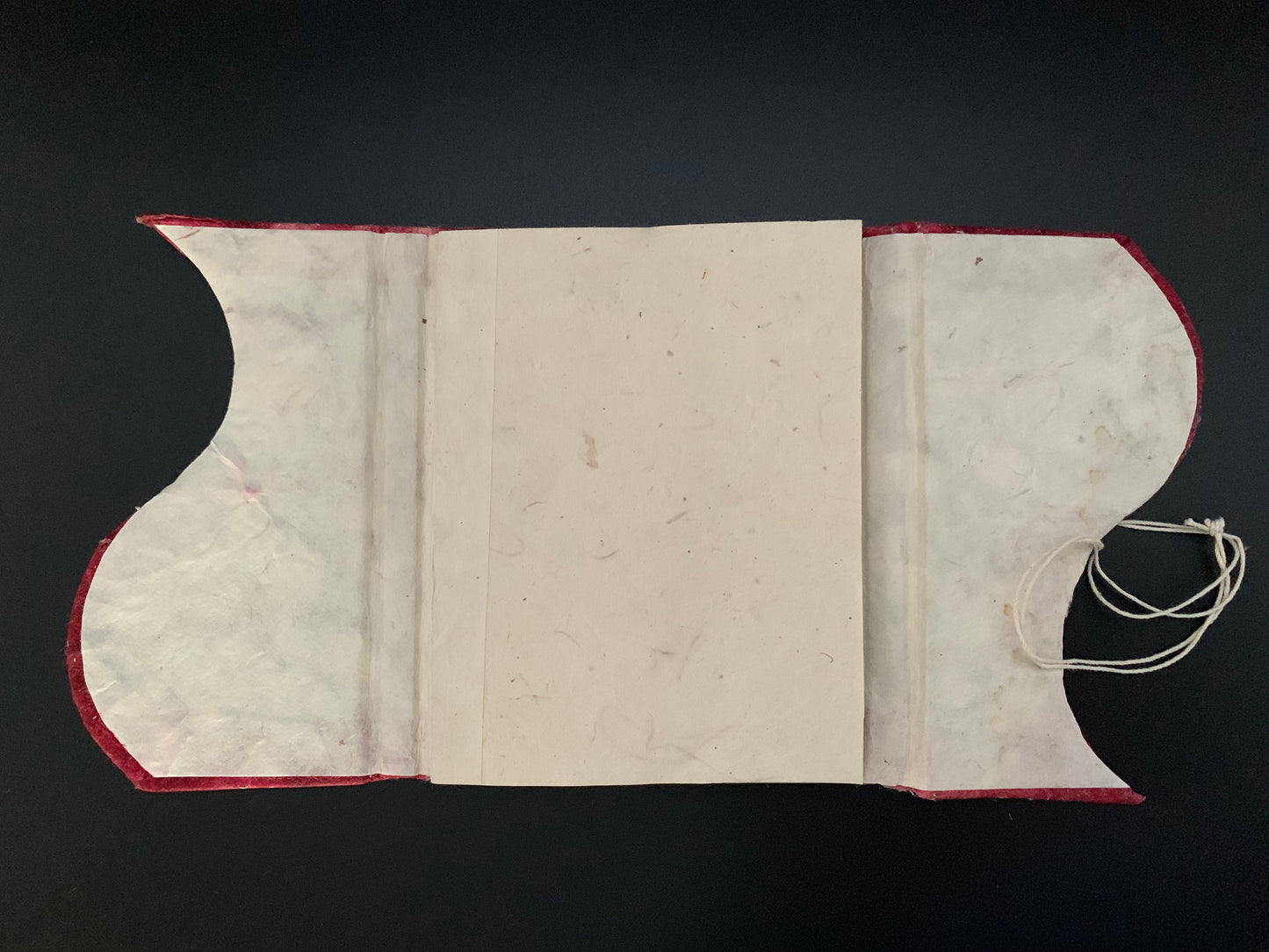 Personalised Tie Dye Button Thread Lock Journal / Notebook