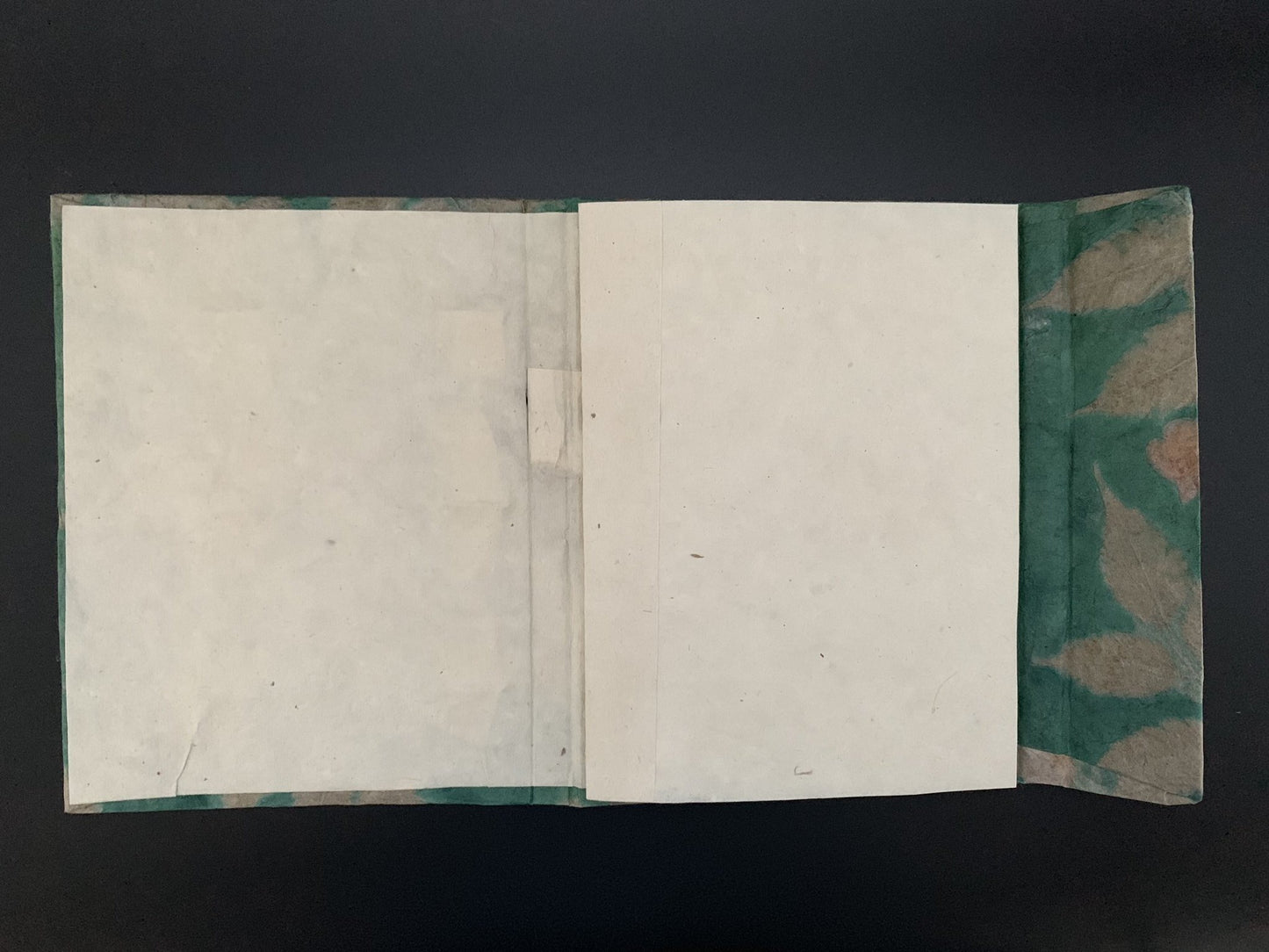 Personalised Natural Dry Leaf Journal / Notebook