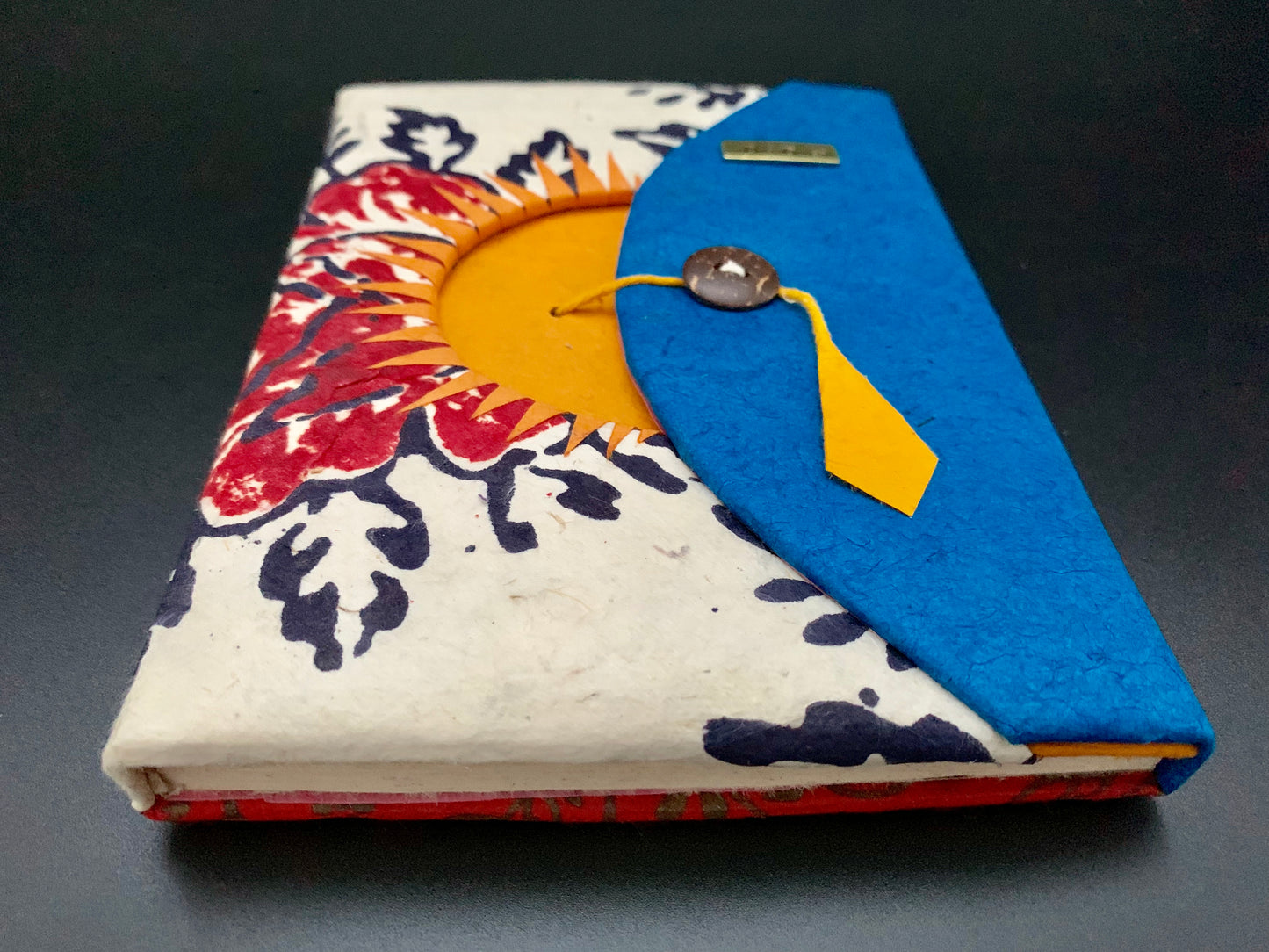 Personalised Floral Print Lock Journal / Notebook