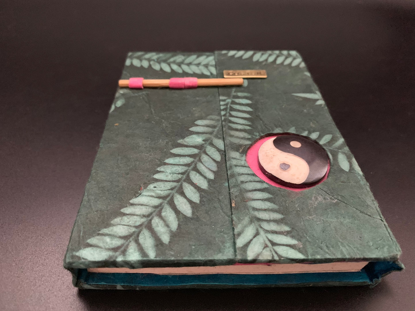 Personalised Yin Yang Slide Lock Journal / Notebook