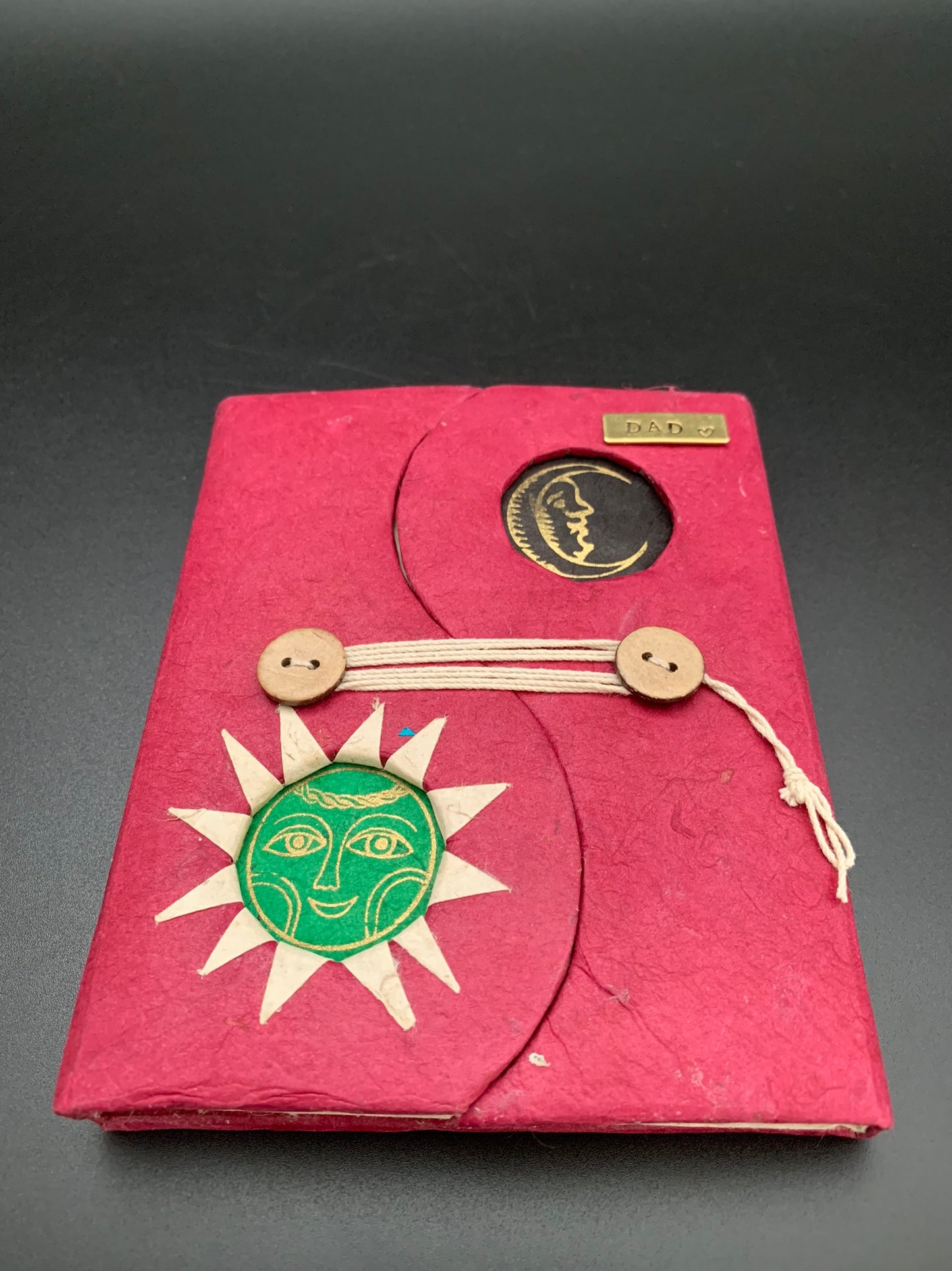 Personalised Sun & Moon Journal / Notebook