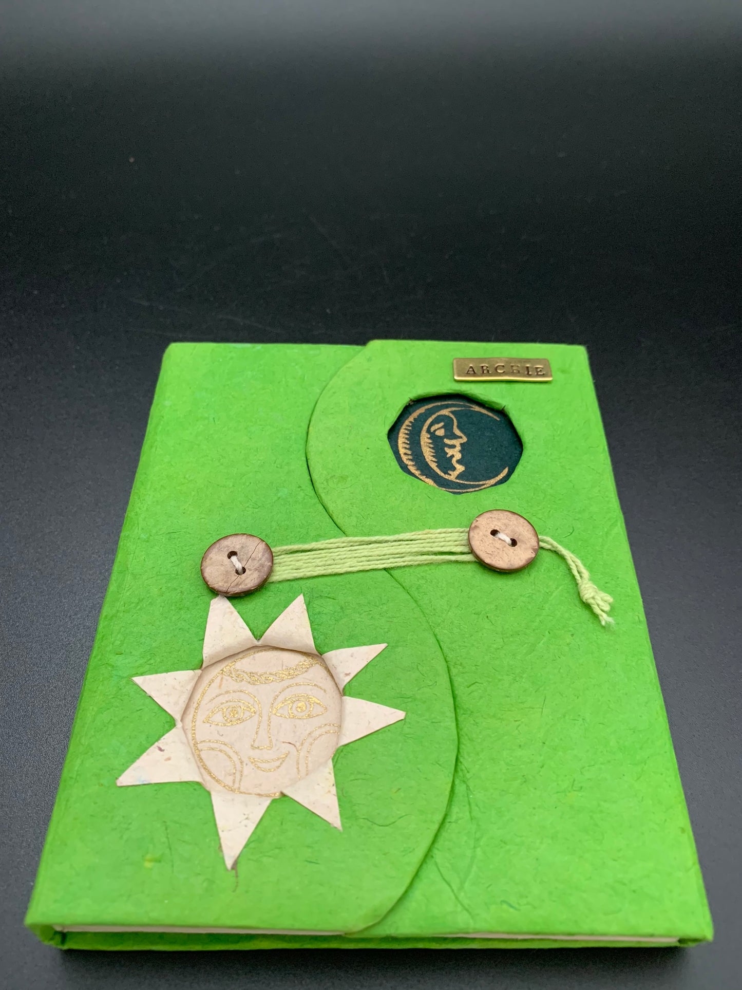 Personalised Sun & Moon Journal / Notebook
