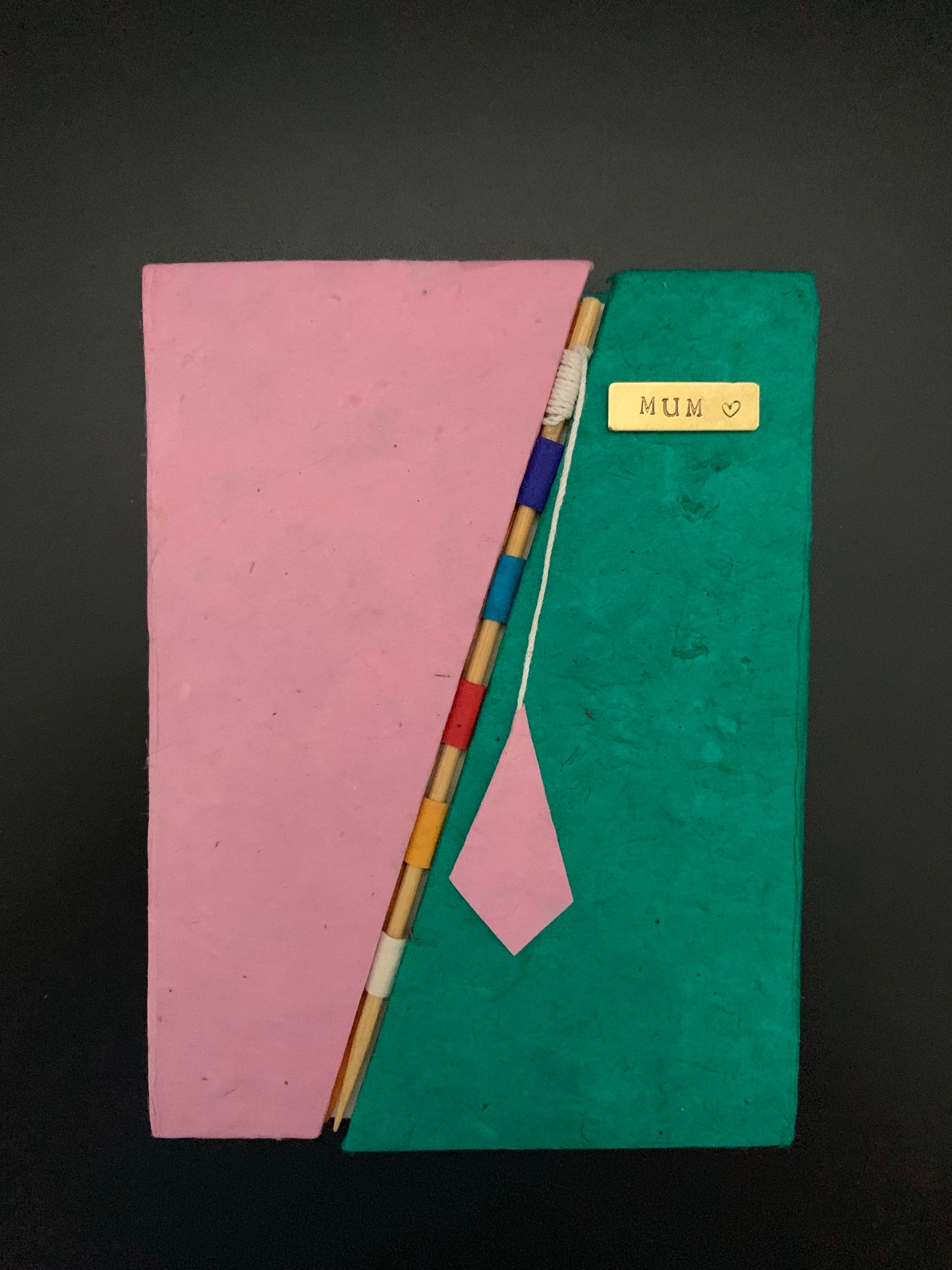Personalised Diagonal Slide Lock Journal / Notebook