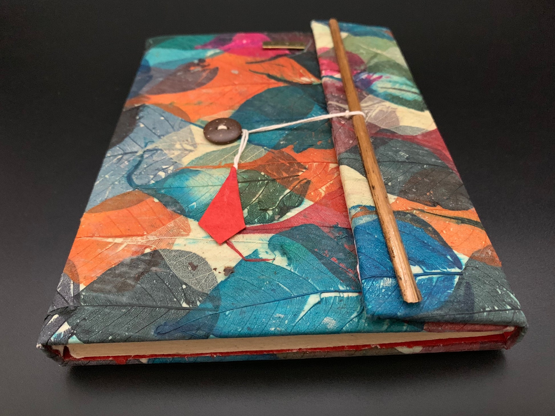 Personalised Leaf Collage Journal / Notebook - Konmay London