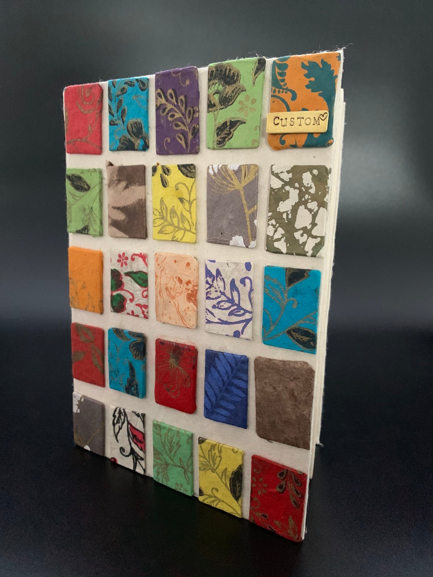 Personalised Collage Prints Panels Designed Journal/ Notebook