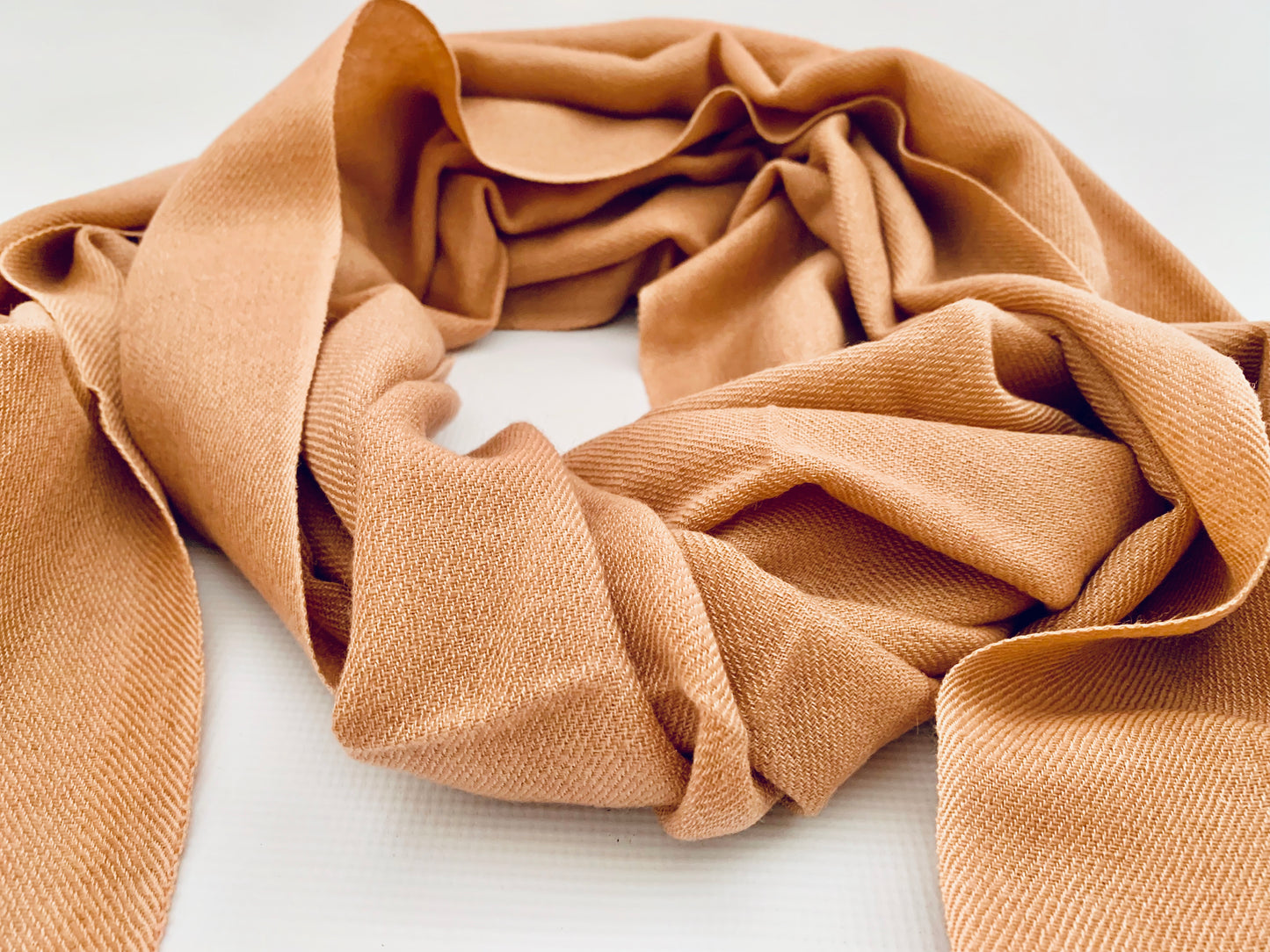 Handmade Personalised Initials 70/30 % Cashmere & Silk Pashmina Scarf - Konmay London