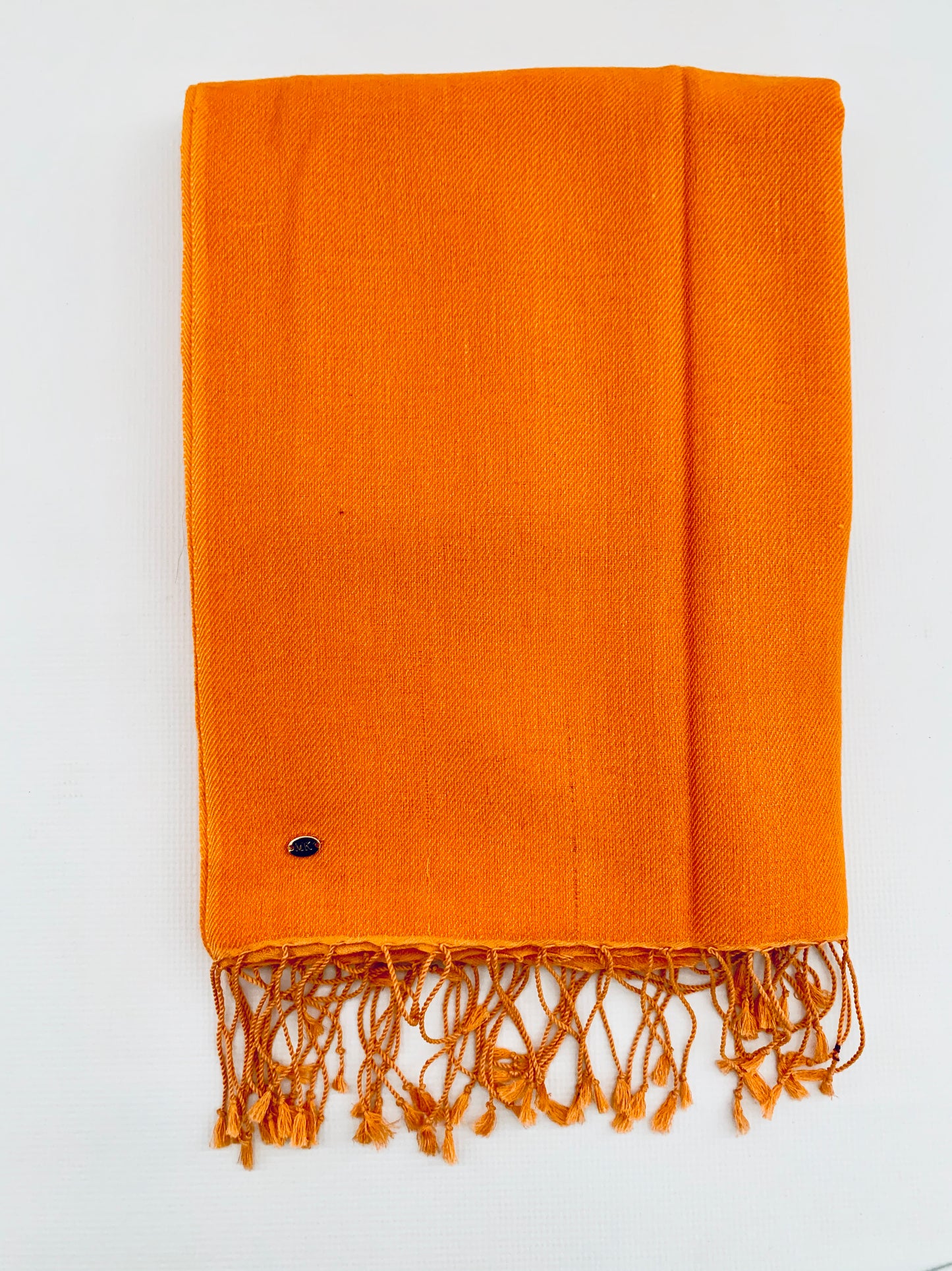 Handmade Personalised Initials 70/30 % Cashmere & Silk Pashmina Scarf - Konmay London