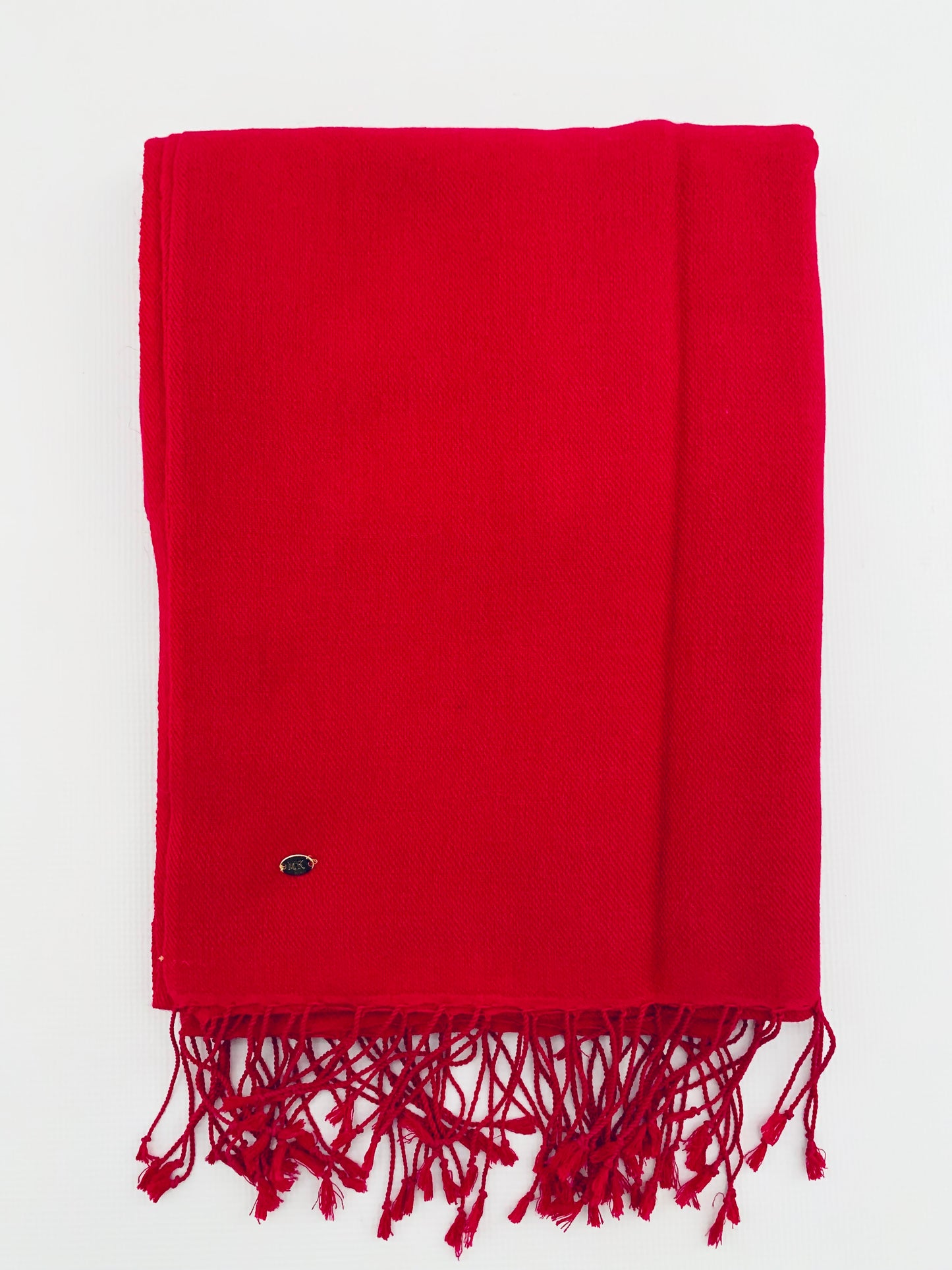 Handmade Personalised Initials 70/30 % Cashmere & Silk Pashmina Scarf - Konmay London