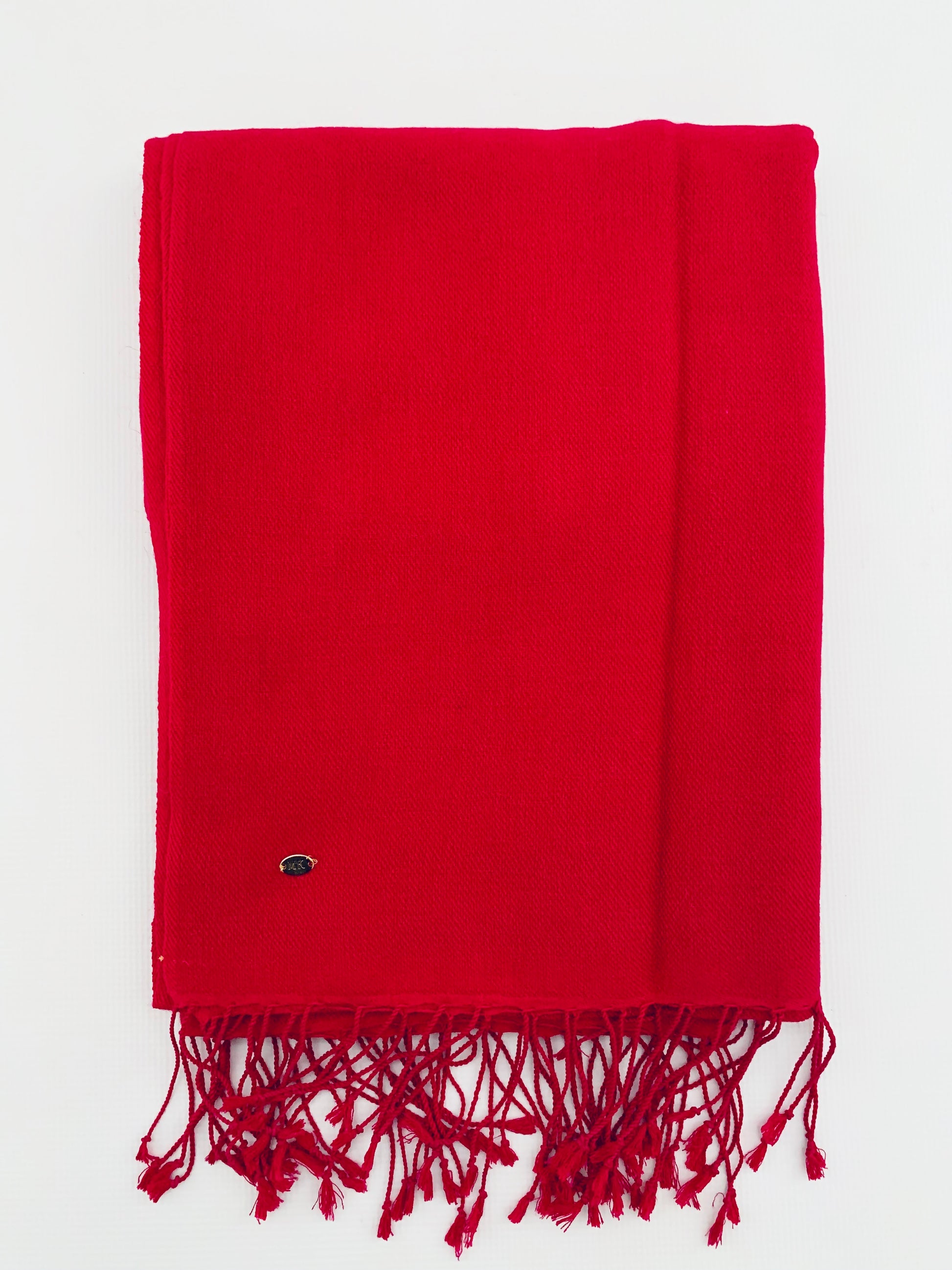 Handmade Personalised Initials 70/30 % Cashmere & Silk Pashmina Scarf - Konmay London