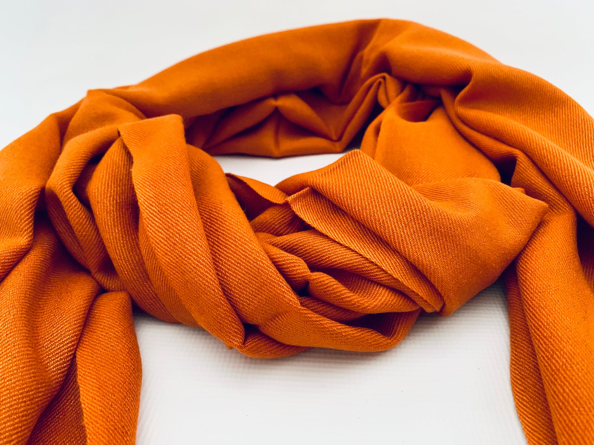 Handmade Personalised Initials 70/30 % Cashmere & Silk Pashmina Scarf - Konmay London