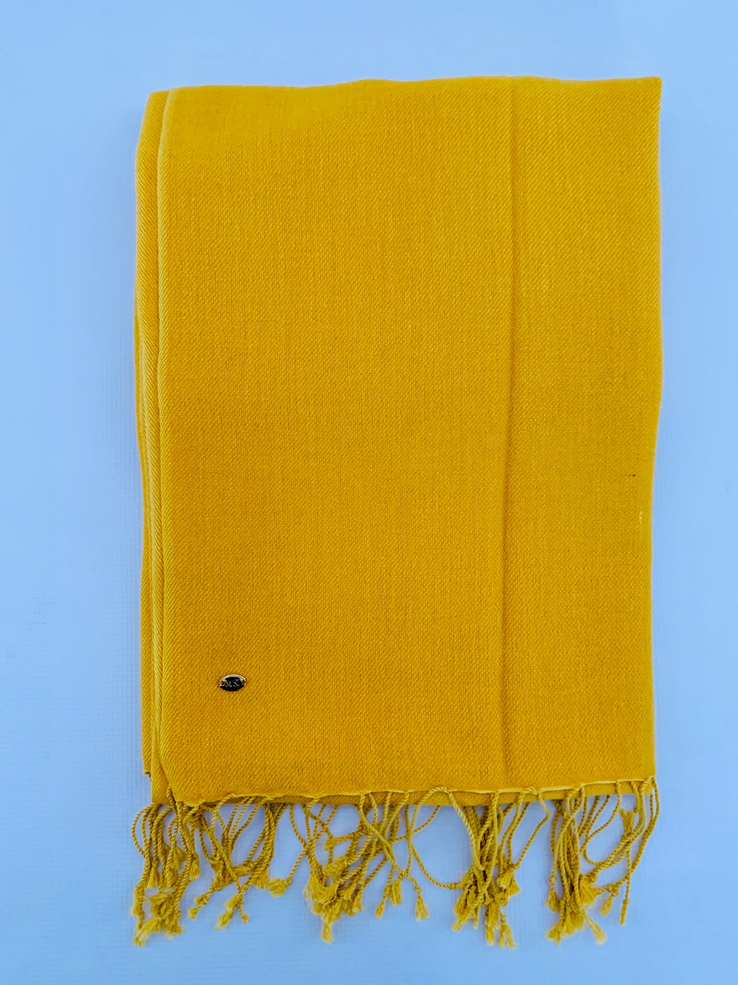 Handmade Personalised Initials 70/30 % Cashmere & Silk Pashmina Scarf - Konmay London