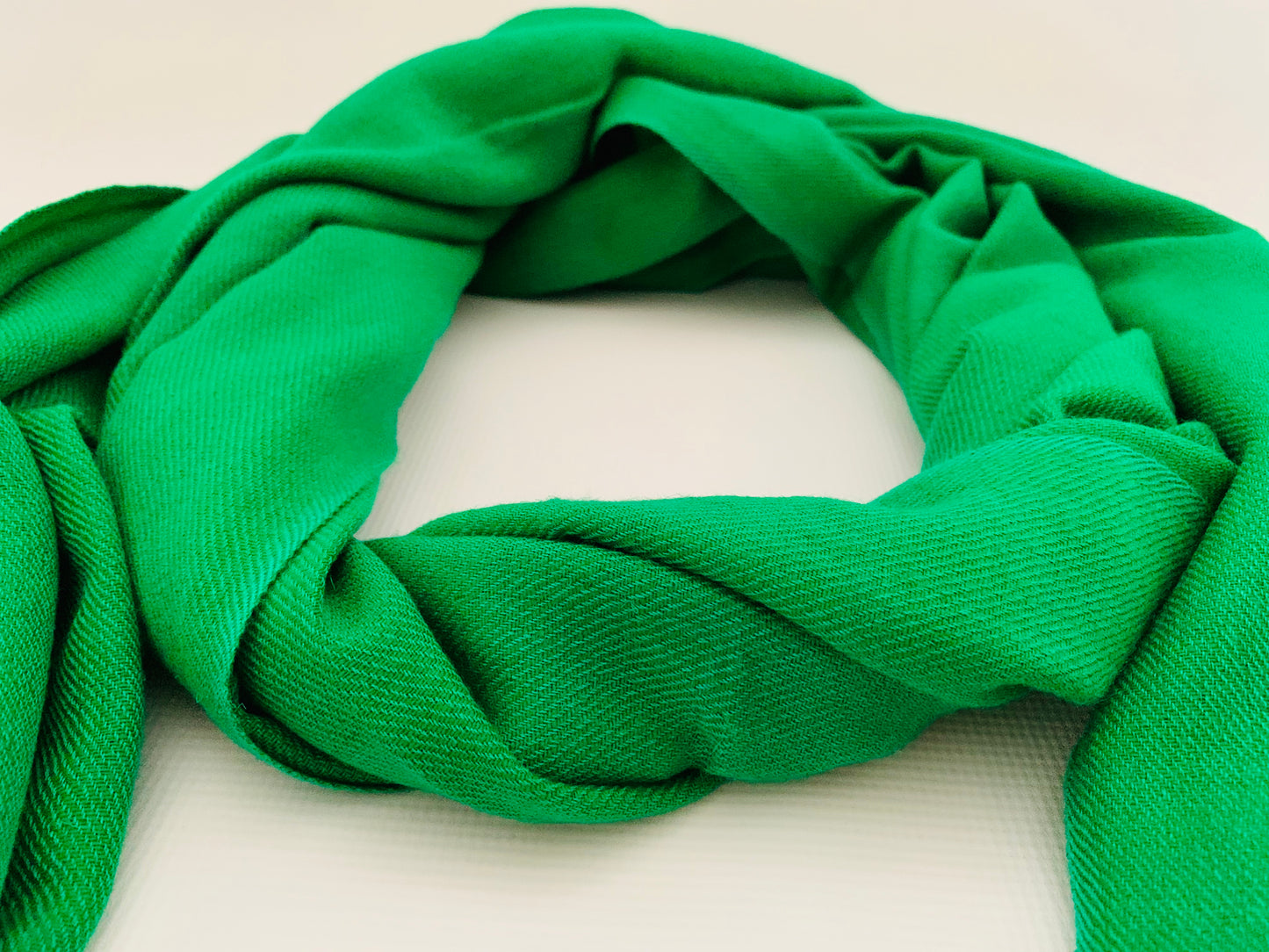 Handmade Personalised Initials 70/30 % Cashmere & Silk Pashmina Scarf - Konmay London