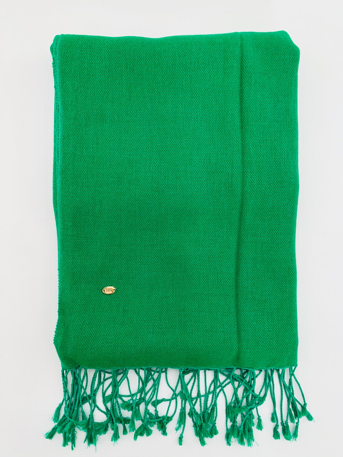 Handmade Personalised Initials 70/30 % Cashmere & Silk Pashmina Scarf - Konmay London