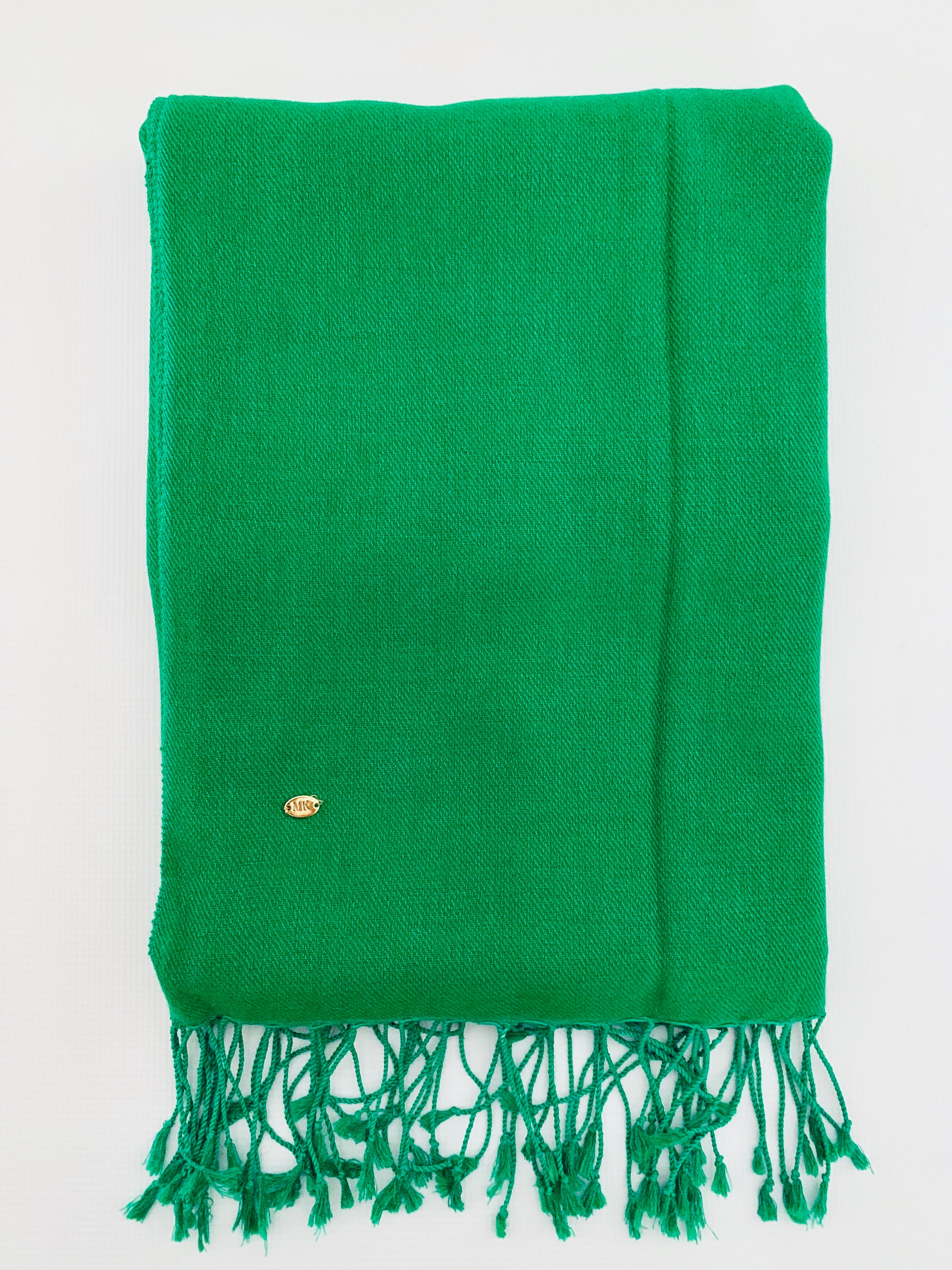 Handmade Personalised Initials 70/30 % Cashmere & Silk Pashmina Scarf - Konmay London