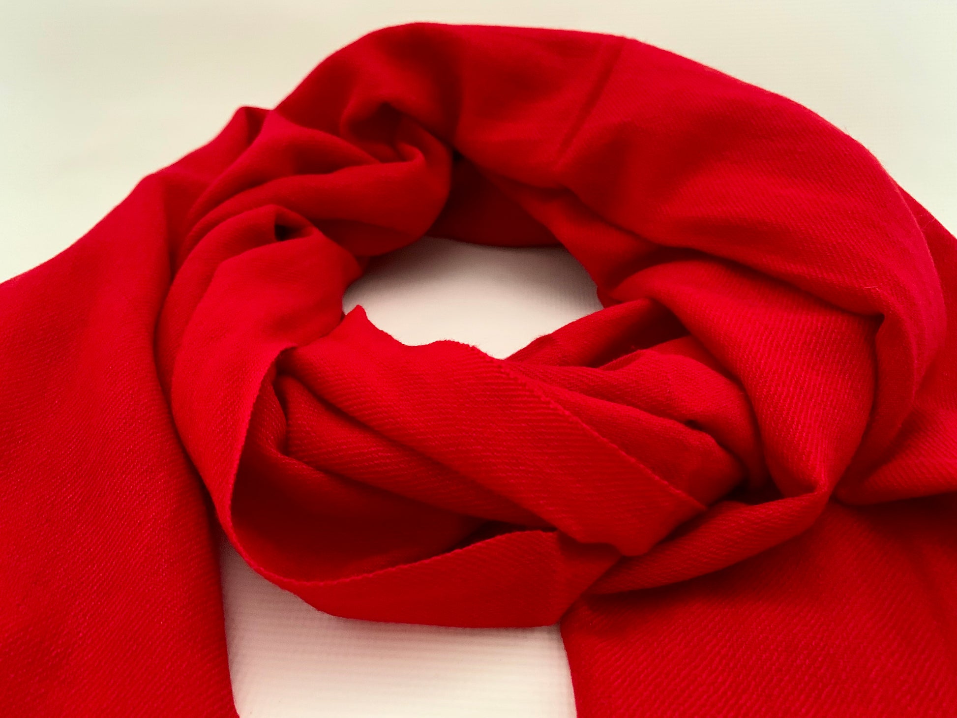 Handmade Personalised Initials 70/30 % Cashmere & Silk Pashmina Scarf - Konmay London