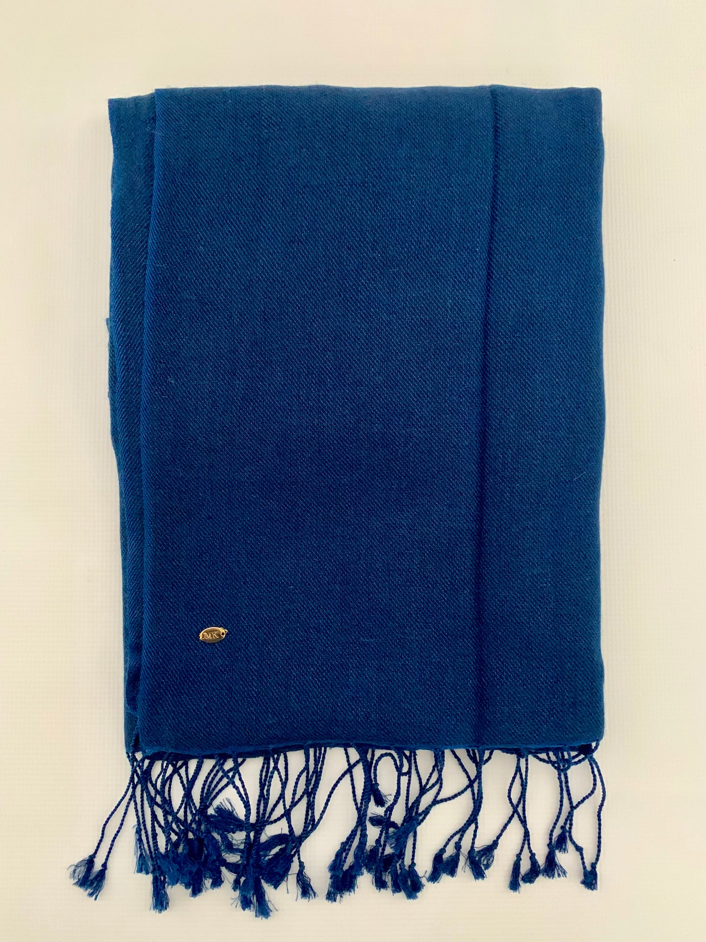 Handmade Personalised Initials 70/30 % Cashmere & Silk Pashmina Scarf - Konmay London