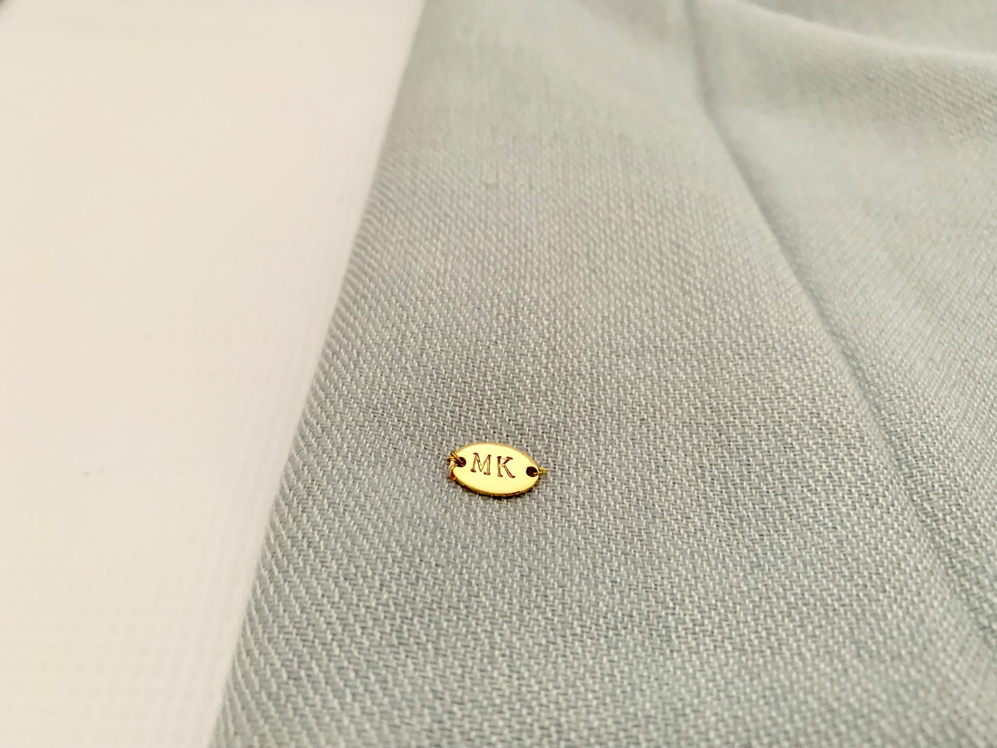 Handmade Personalised Initials 70/30 % Cashmere & Silk Pashmina Scarf - Konmay London