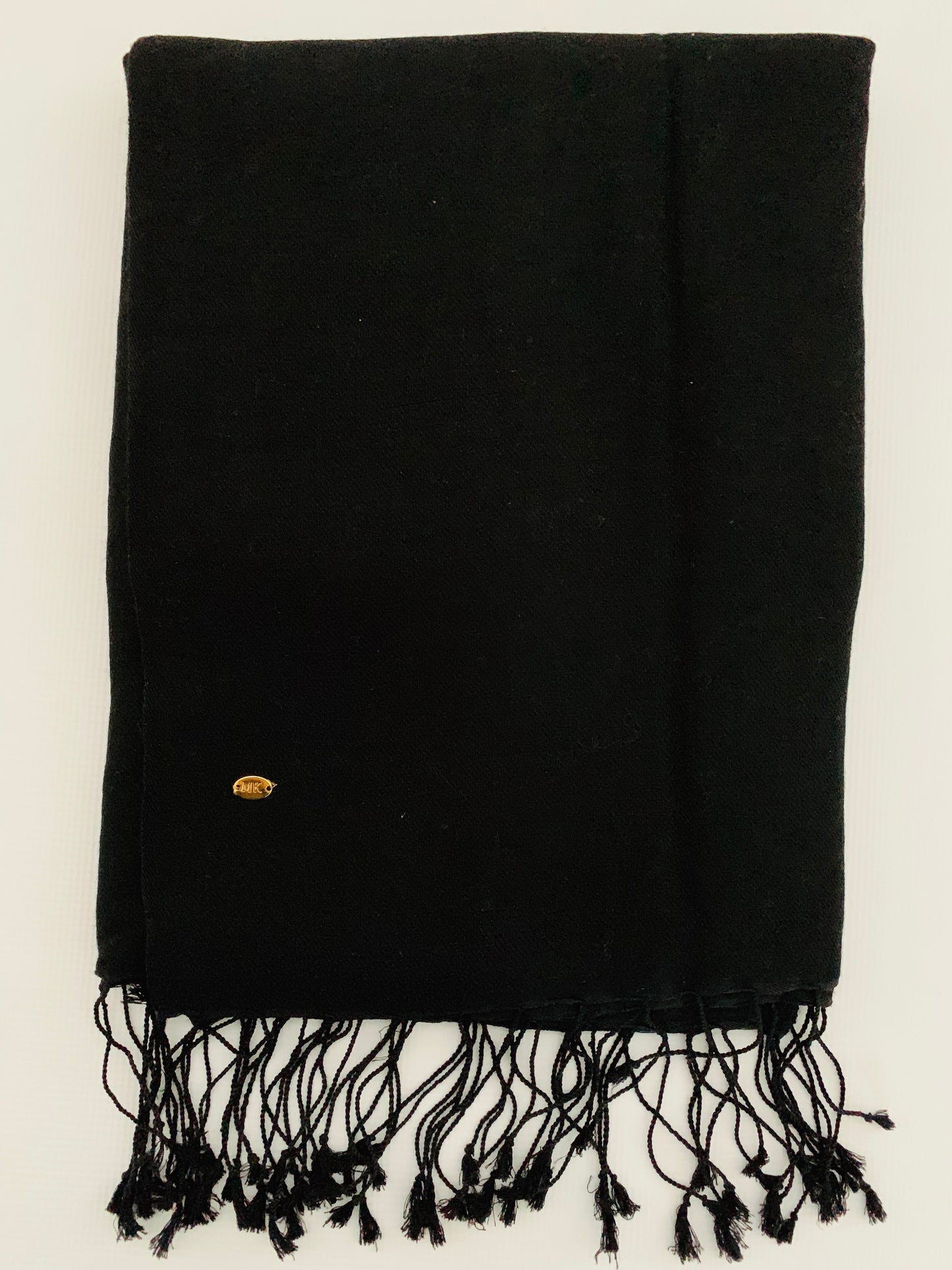 Handmade Personalised Initials 70/30 % Cashmere & Silk Pashmina Scarf - Konmay London