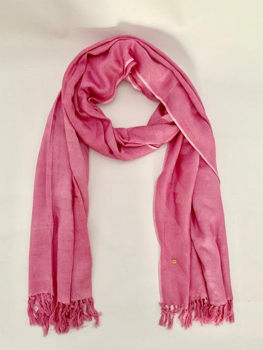 Personalised Initials Bamboo Fibre Scarf - Konmay London