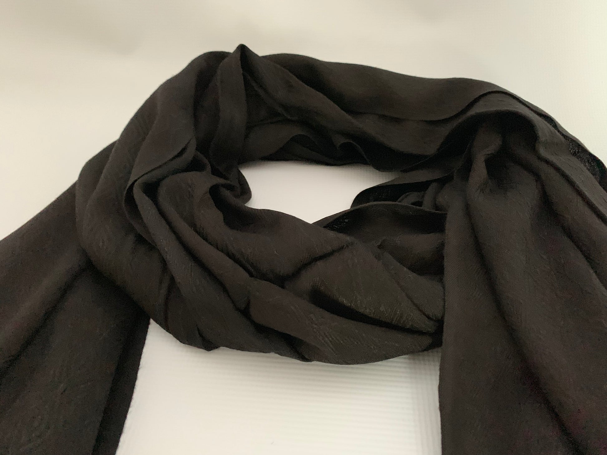 Personalised Initials Bamboo Fibre Scarf - Konmay London