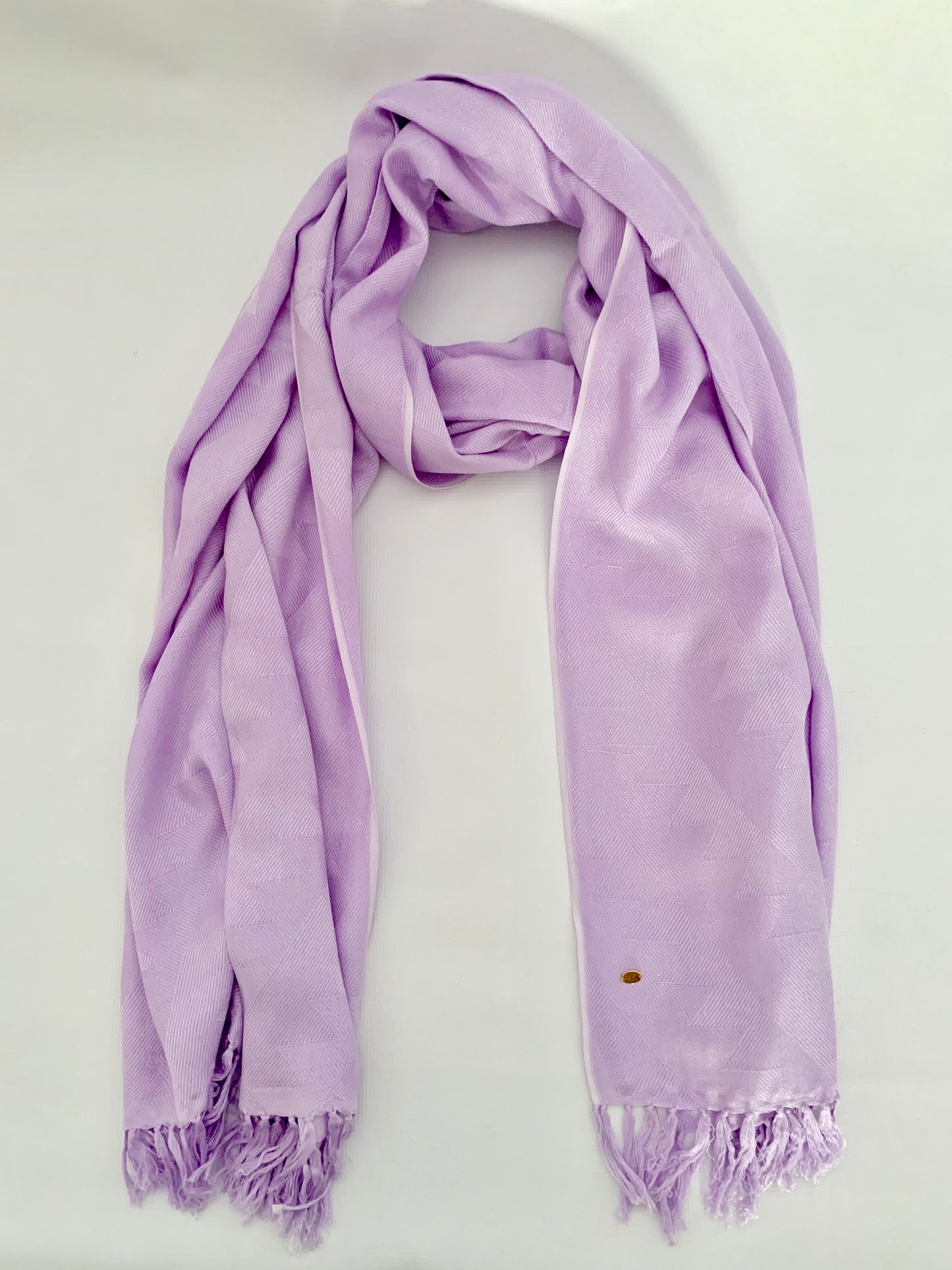 Personalised Initials Bamboo Fibre Scarf - Konmay London