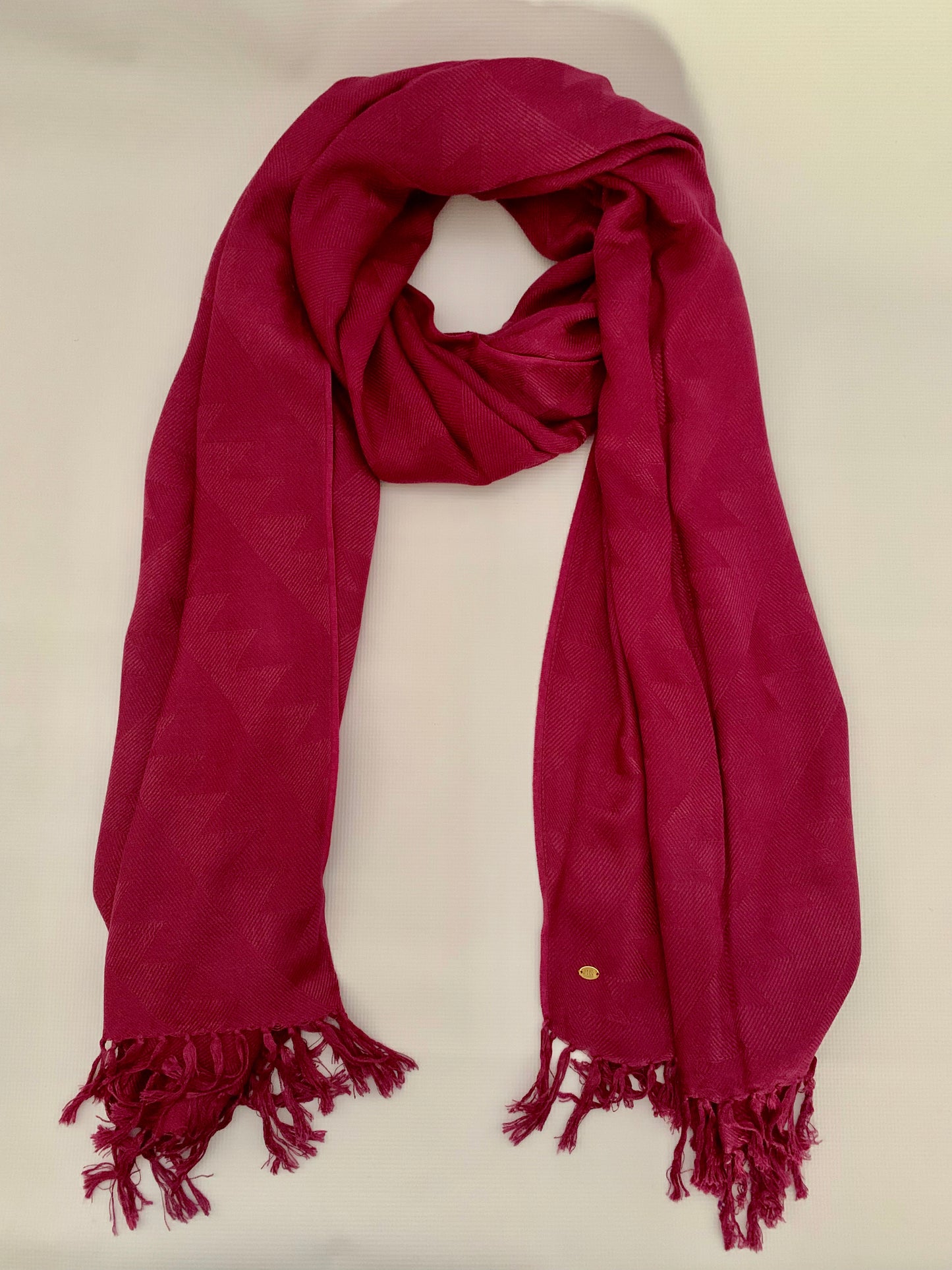 Personalised Initials Bamboo Fibre Scarf - Konmay London
