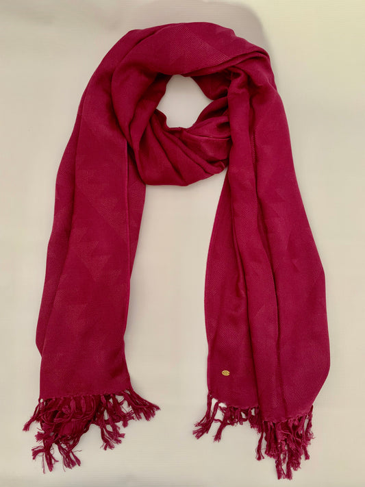Personalised Initials Bamboo Fibre Scarf - Konmay London