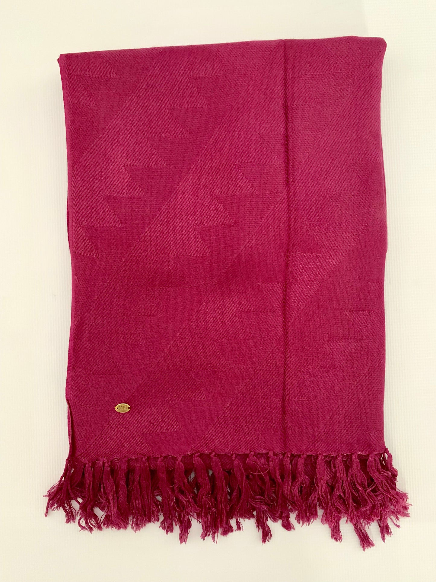 Personalised Initials Bamboo Fibre Scarf - Konmay London