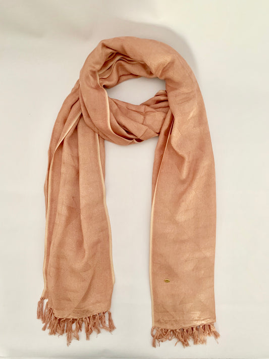 Personalised Initials Bamboo Fibre Scarf - Konmay London