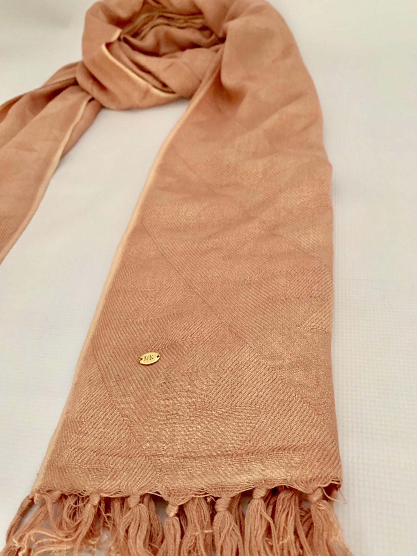 Personalised Initials Bamboo Fibre Scarf - Konmay London