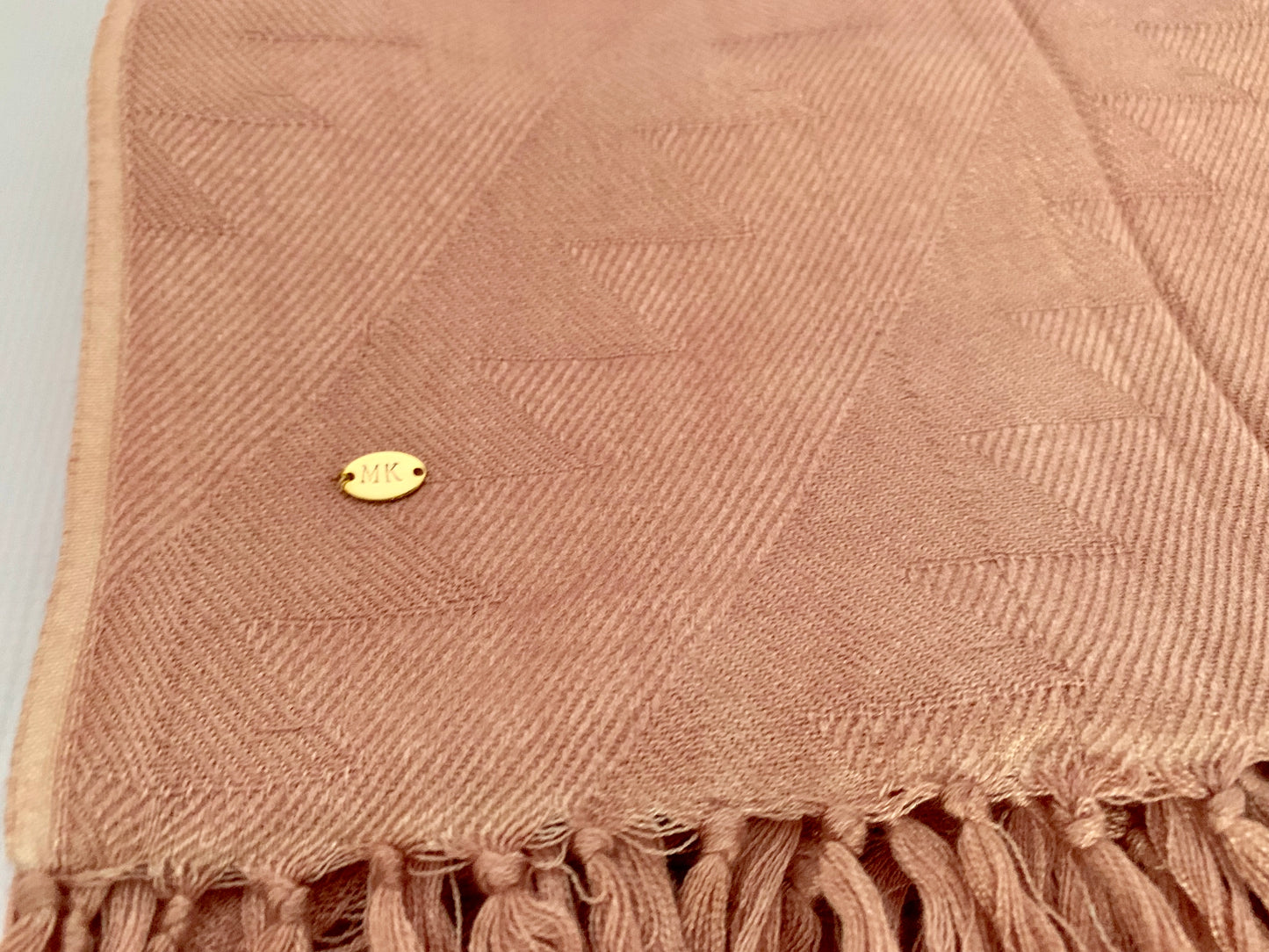 Personalised Initials Bamboo Fibre Scarf - Konmay London