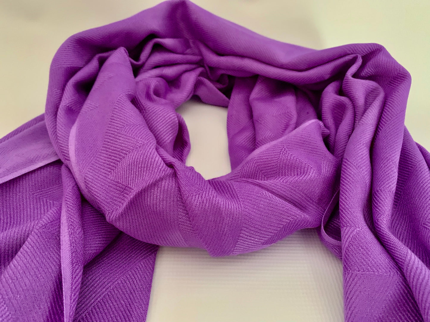 Personalised Initials Bamboo Fibre Scarf - Konmay London