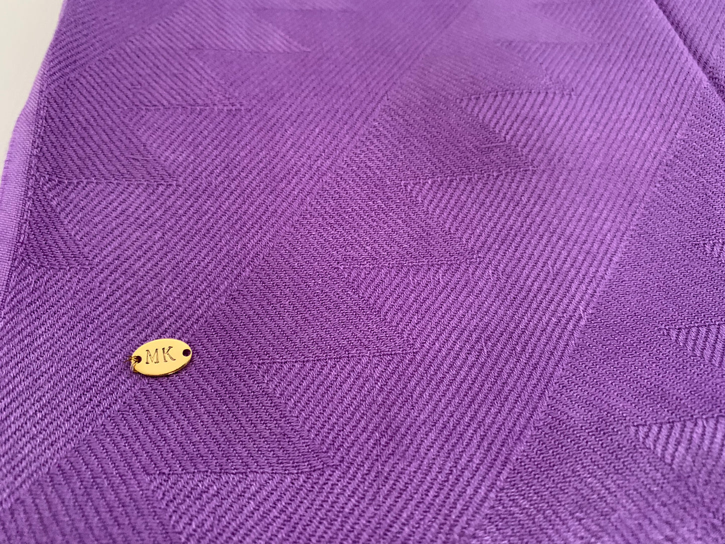 Personalised Initials Bamboo Fibre Scarf - Konmay London