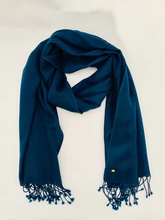 Handmade Personalised Initials 100% Cashmere Scarf - Konmay London