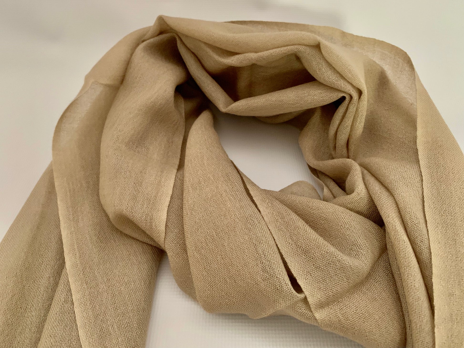 Handmade Personalised Initials 100% Cashmere Scarf - Konmay London