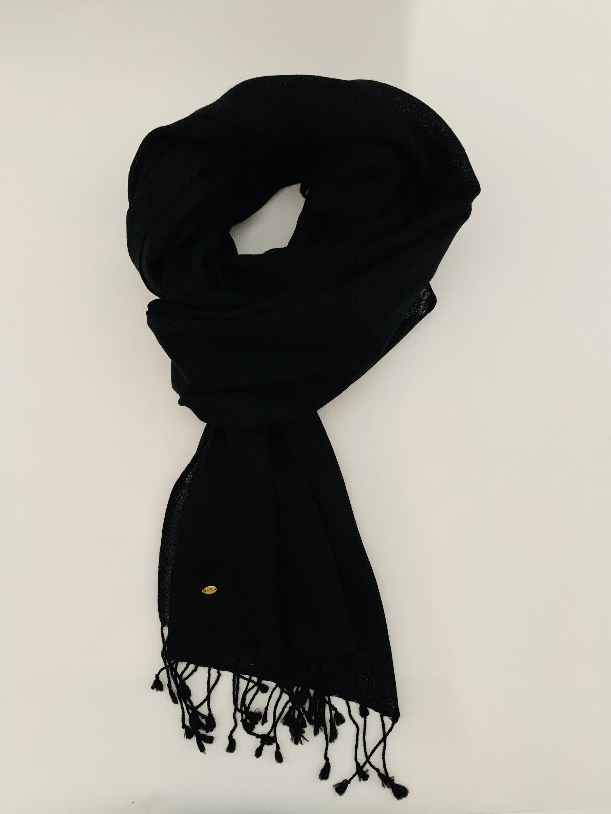 Handmade Personalised Initials 100% Cashmere Scarf - Konmay London