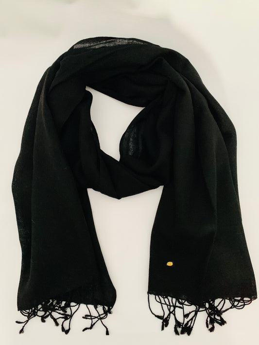 Handmade Personalised Initials 100% Cashmere Scarf - Konmay London