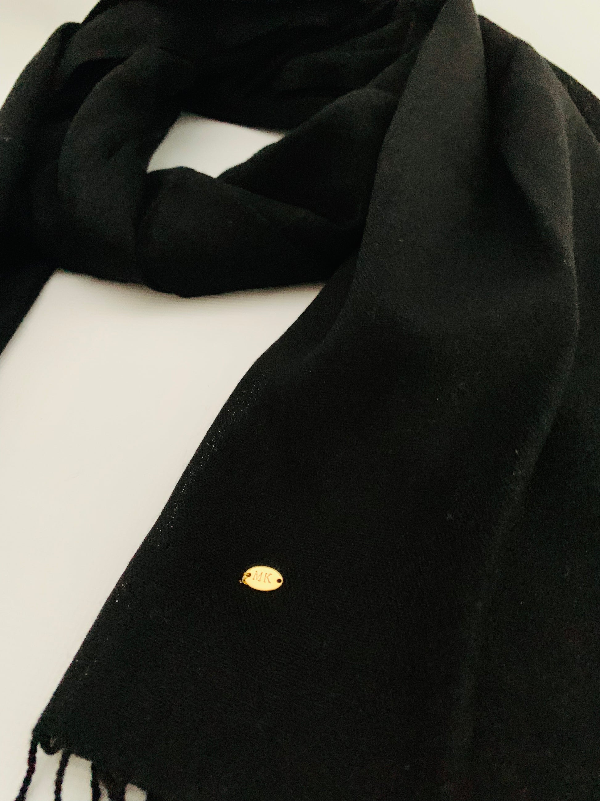 Handmade Personalised Initials 100% Cashmere Scarf - Konmay London