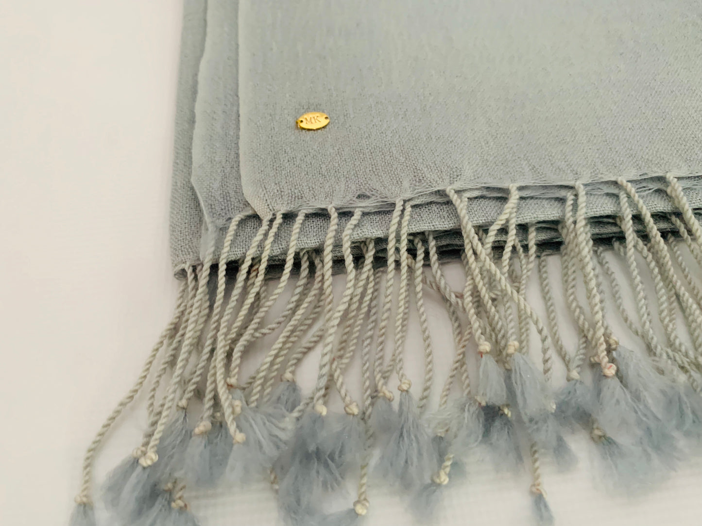 Handmade Personalised Initials 100% Cashmere Scarf - Konmay London