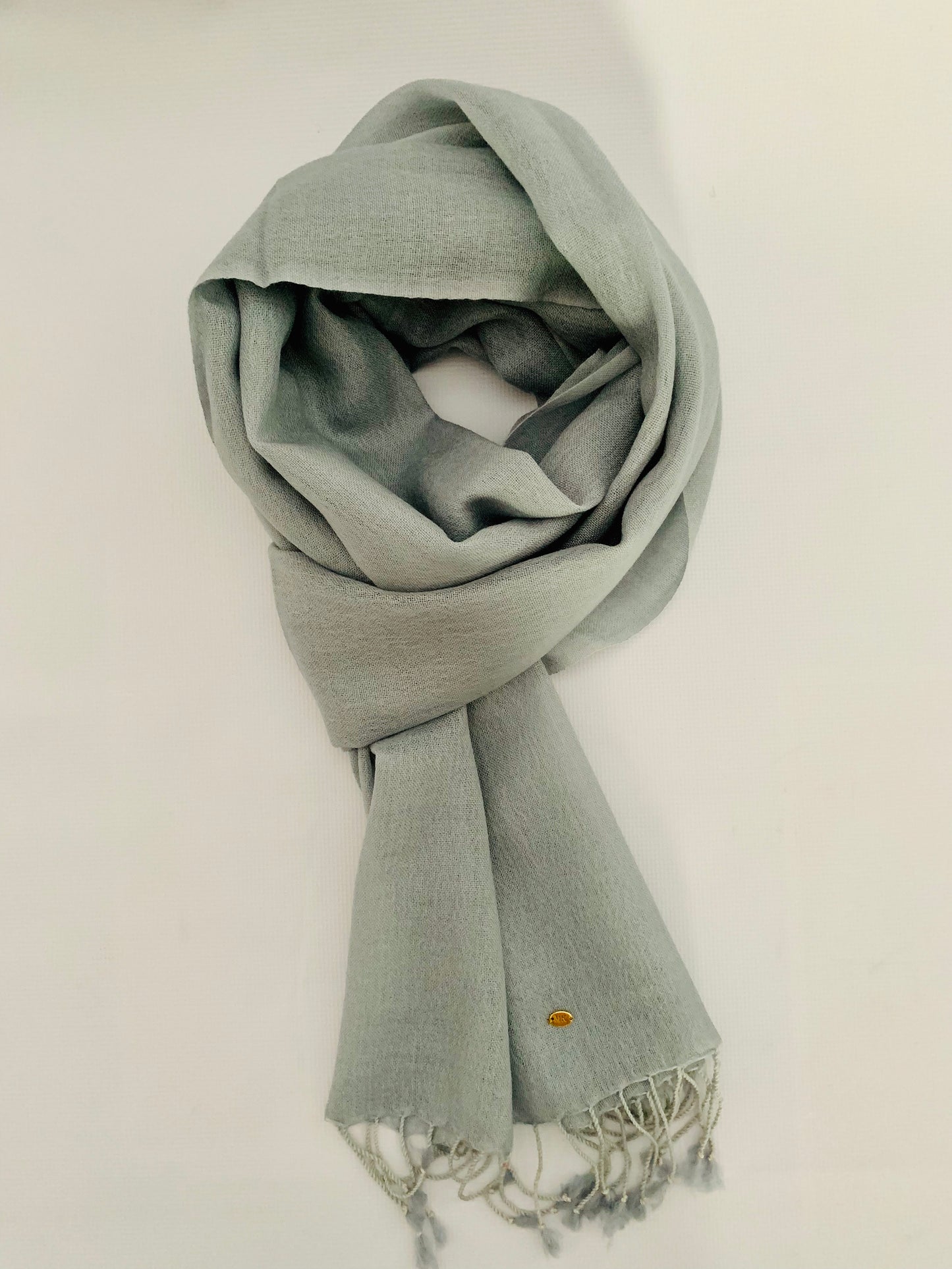 Handmade Personalised Initials 100% Cashmere Scarf - Konmay London