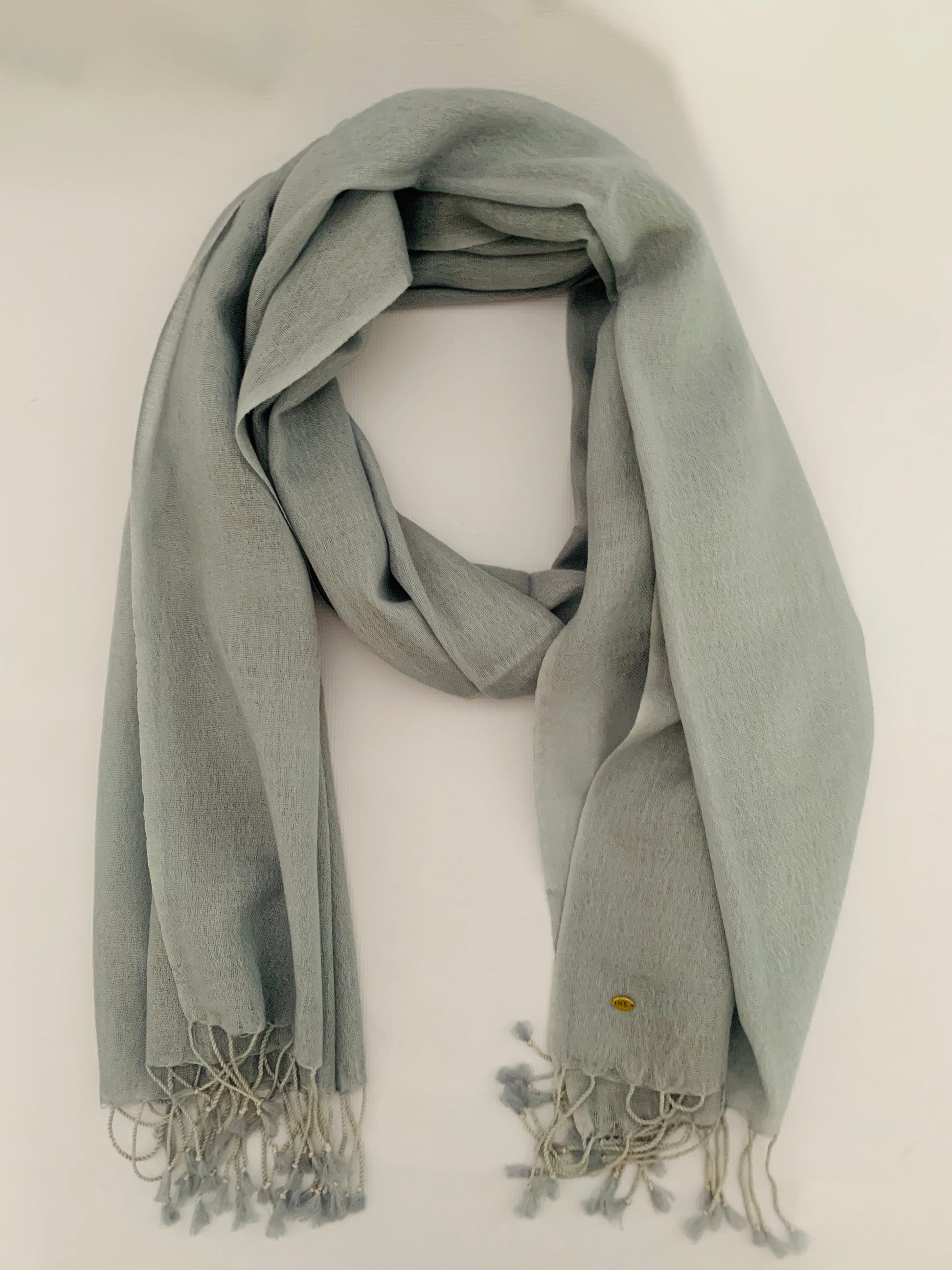 Handmade Personalised Initials 100% Cashmere Scarf - Konmay London