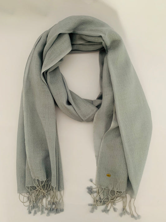 Handmade Personalised Initials 100% Cashmere Scarf - Konmay London
