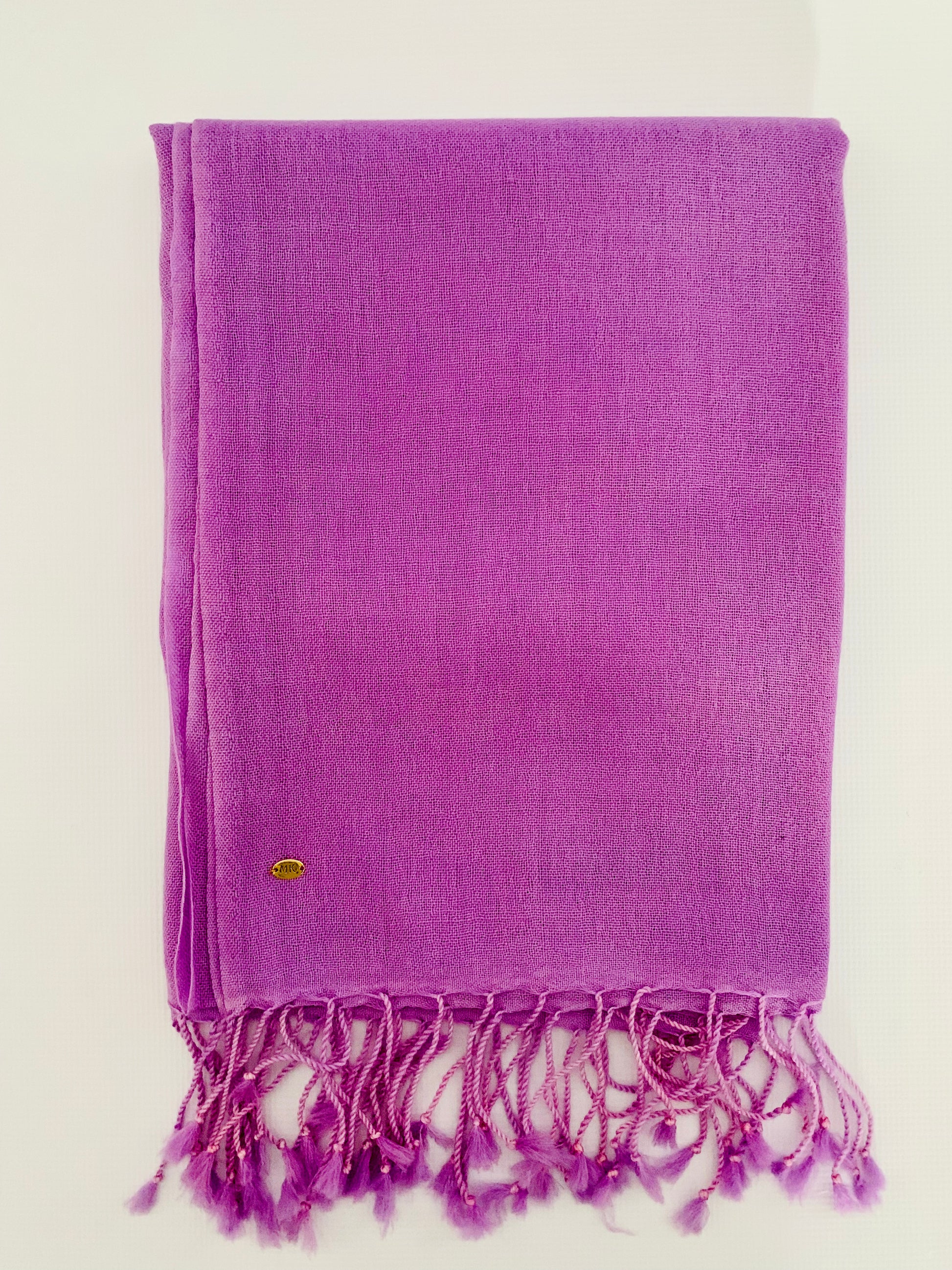 Handmade Personalised Initials 100% Cashmere Scarf - Konmay London