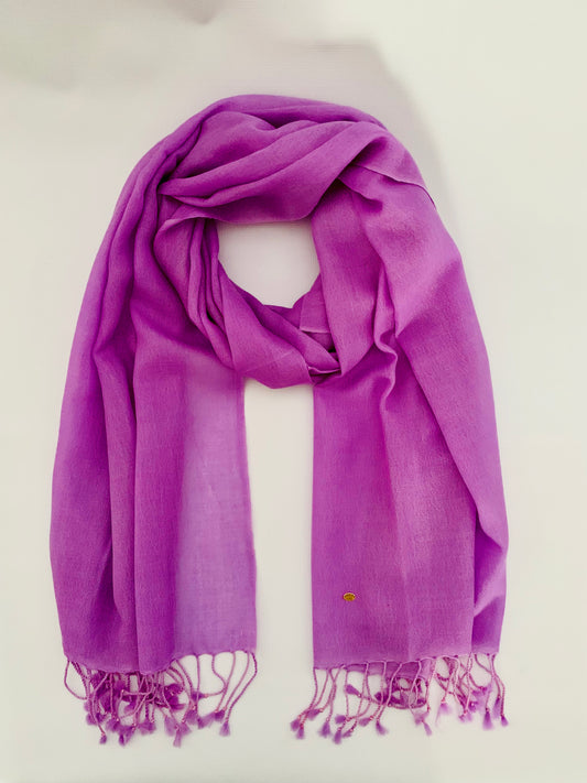 Handmade Personalised Initials 100% Cashmere Scarf - Konmay London