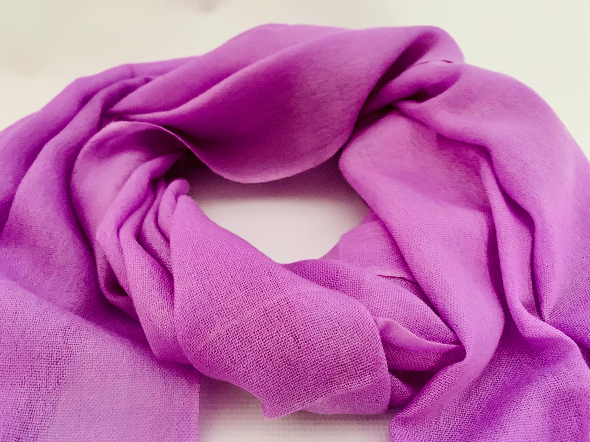 Handmade Personalised Initials 100% Cashmere Scarf - Konmay London