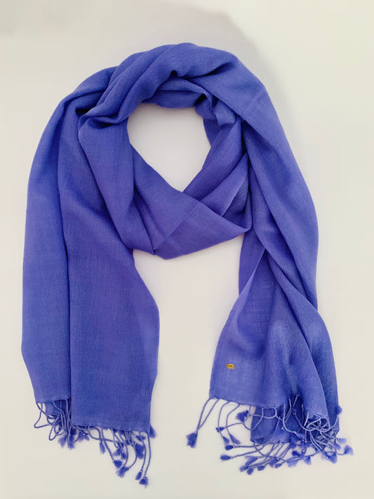 Handmade Personalised Initials 100% Cashmere Scarf - Konmay London