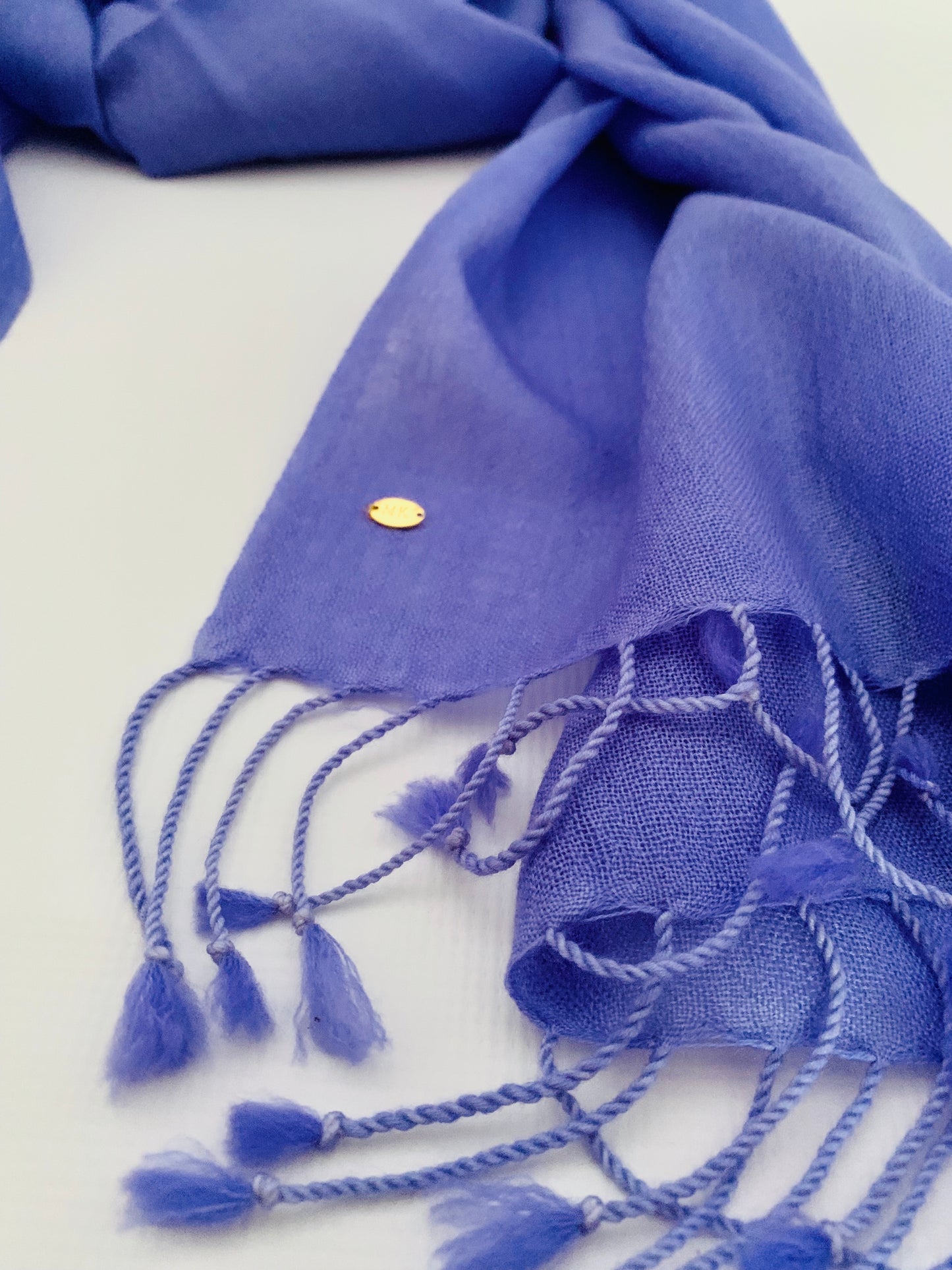 Handmade Personalised Initials 100% Cashmere Scarf - Konmay London